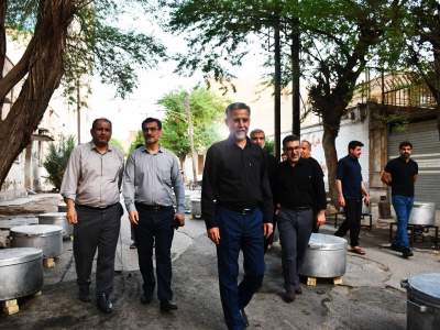 ۷۲ دیگ نذری به نیت ۷۲ شهید دشت کربلا در خوزستان