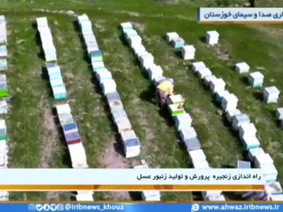 بهره برداری از طرح زنجیره ارزش تولید و پرورش زنبور عسل در خوزستان